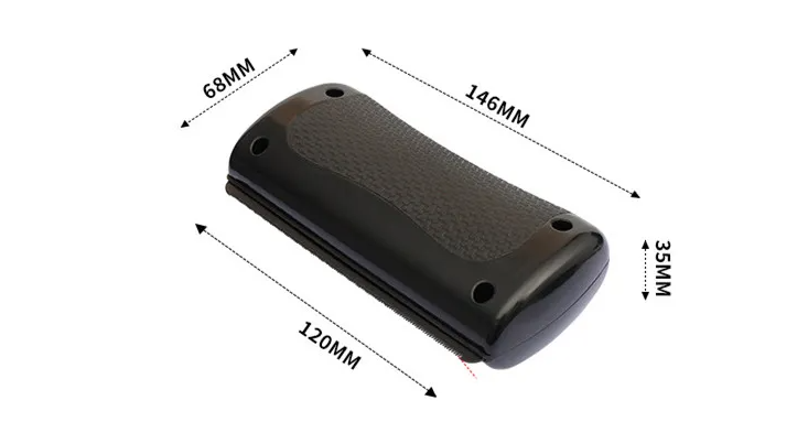Self-Cleaning Pet Grooming Brush with Ergonomic Grip